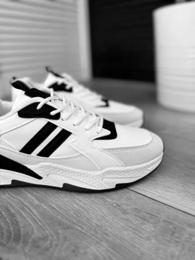 Adidasi barbati albi 725 N17-3